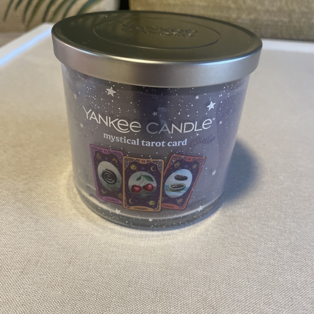 Yankee Candle Mystical Tarot Card‎ 3-Wick 14.5oz Candle Halloween 2025 Release